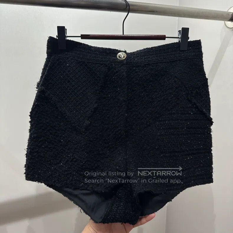 Chanel Chanel Tweed sequin wool shorts Size 25" / US 0 / IT 36 - 8 Thumbnail
