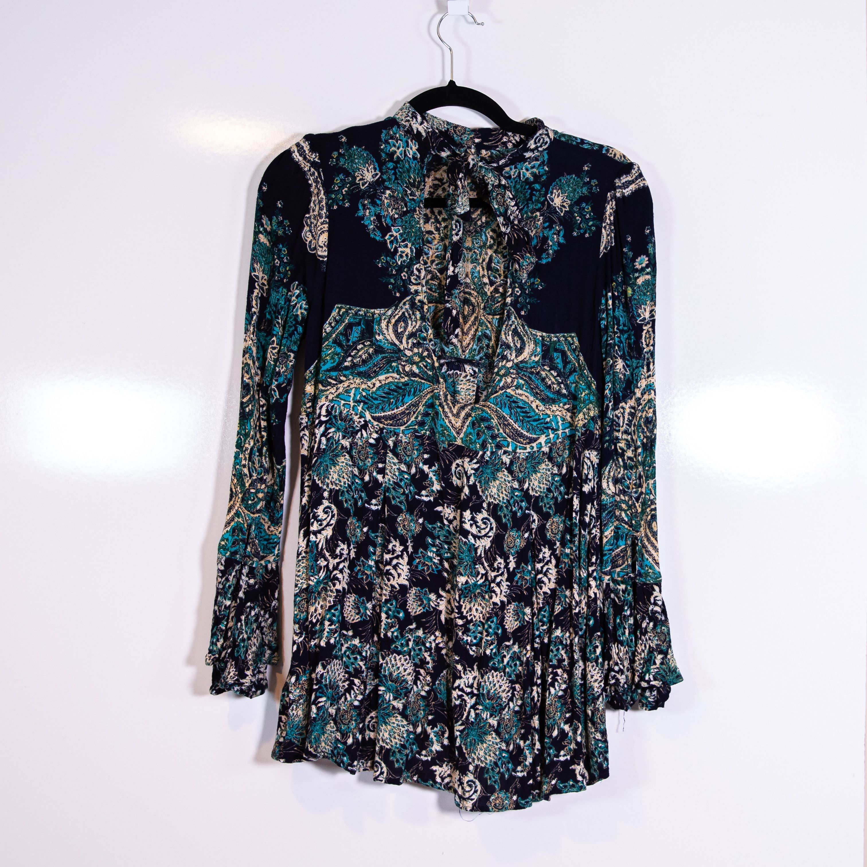 Free People Free People Lady Luck High Neck Long Sleeves Size S / US 4 / IT 40 - 4 Thumbnail