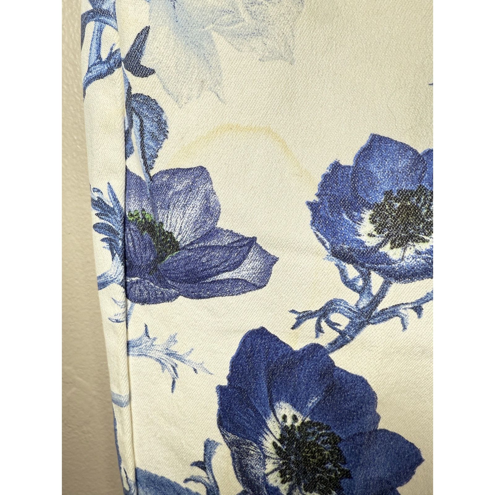 Roberto Cavalli Roberto Cavalli Floral Print Jeans size 38IT/2-4 US Size 27" / US 4 / IT 40 - 7 Thumbnail