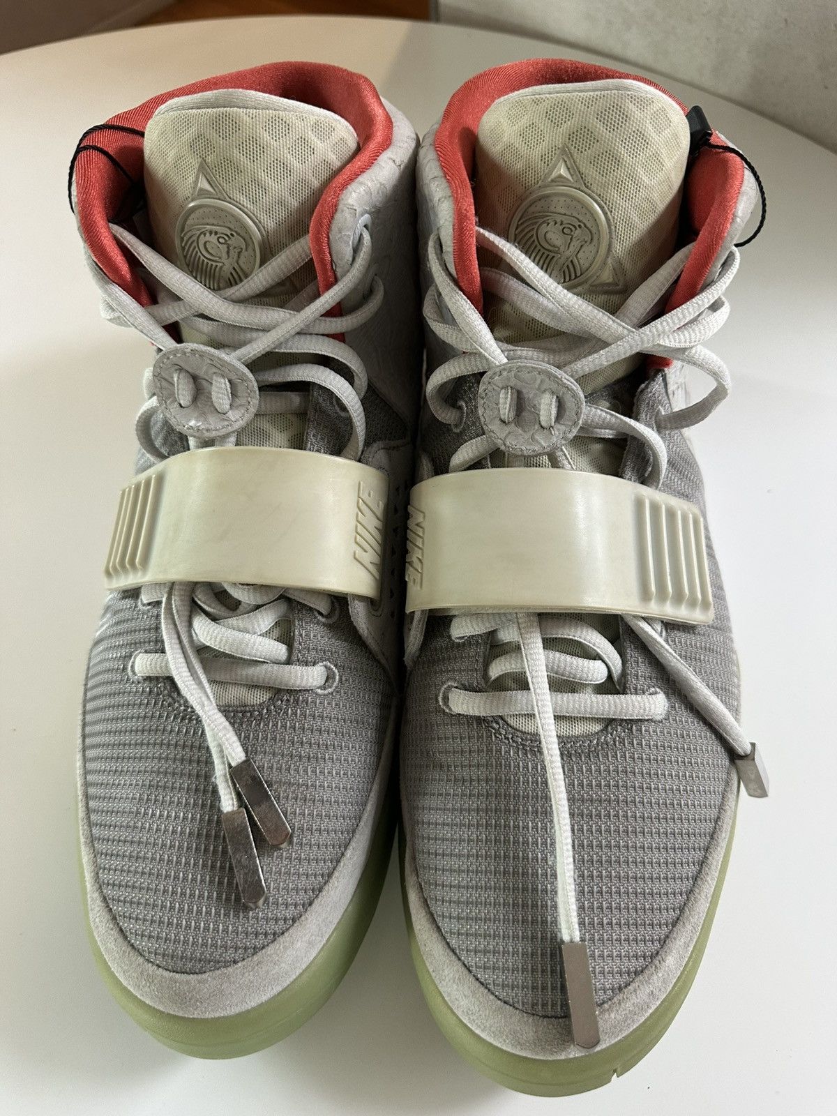 Kanye West × Nike [sample] Nike Air Yeezy 2 Pure Platinum brand new 1 of 1 Size US 12 / EU 45 - 13 Thumbnail