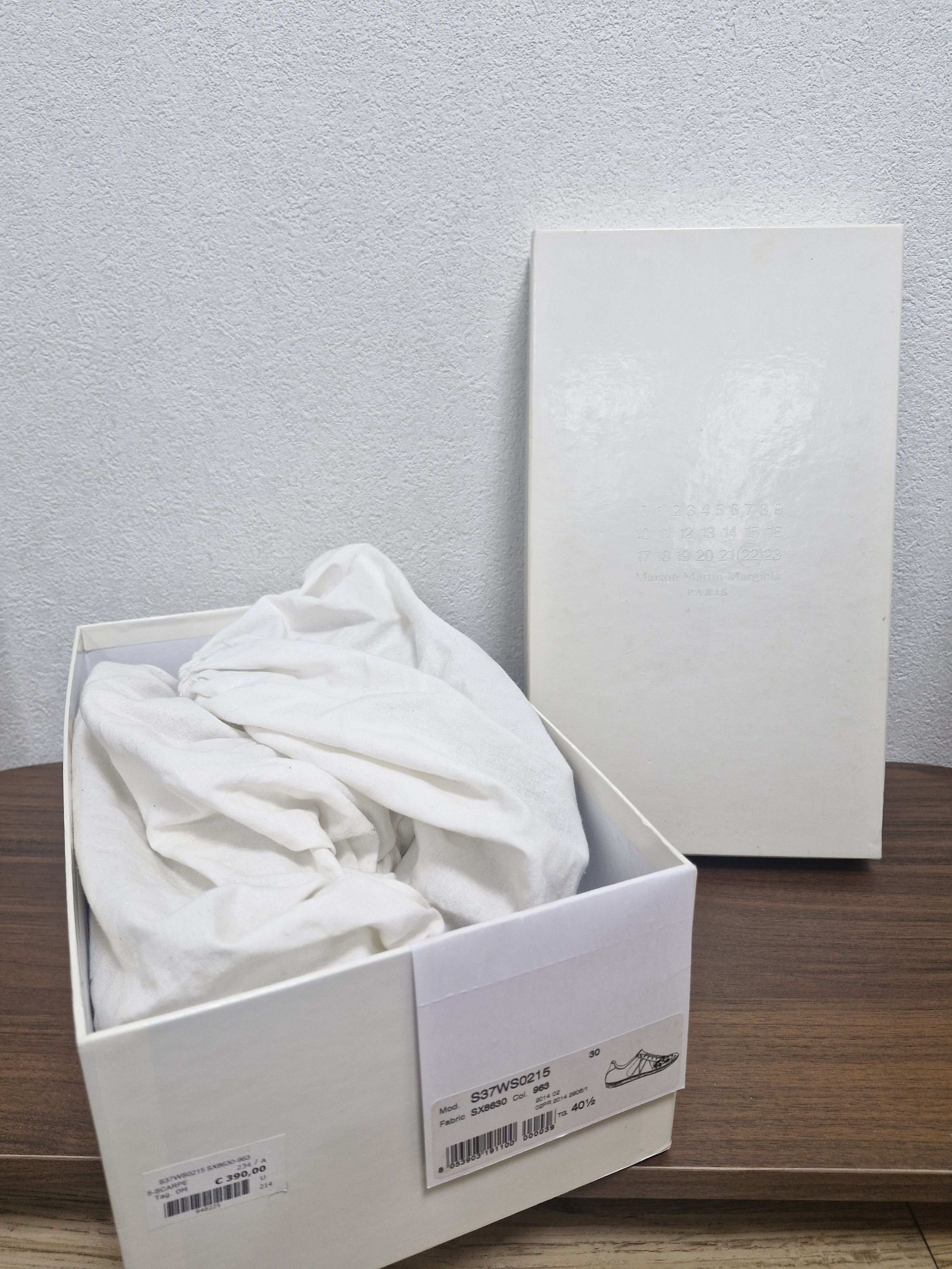 Maison Margiela MAISON MARGIELA 2014 Paint Splatter Gray GATs Size US 7.5 / EU 40-41 - 15 Thumbnail