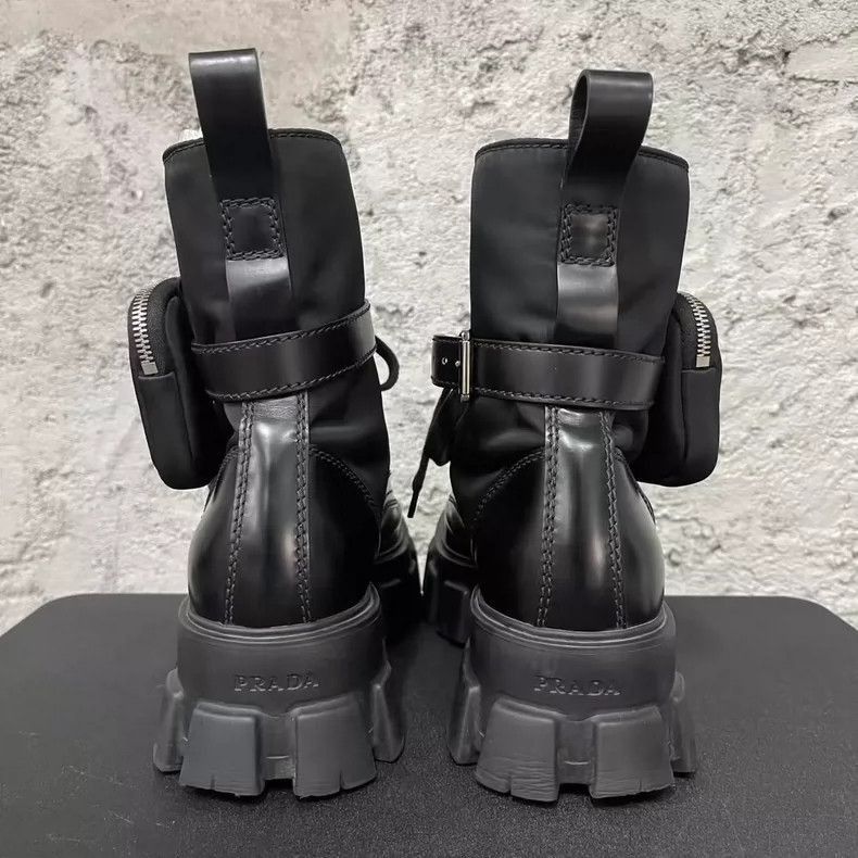 Prada Prada Thick Sole Boots Size 8 -2505 Size US 8 / EU 41 - 4 Thumbnail