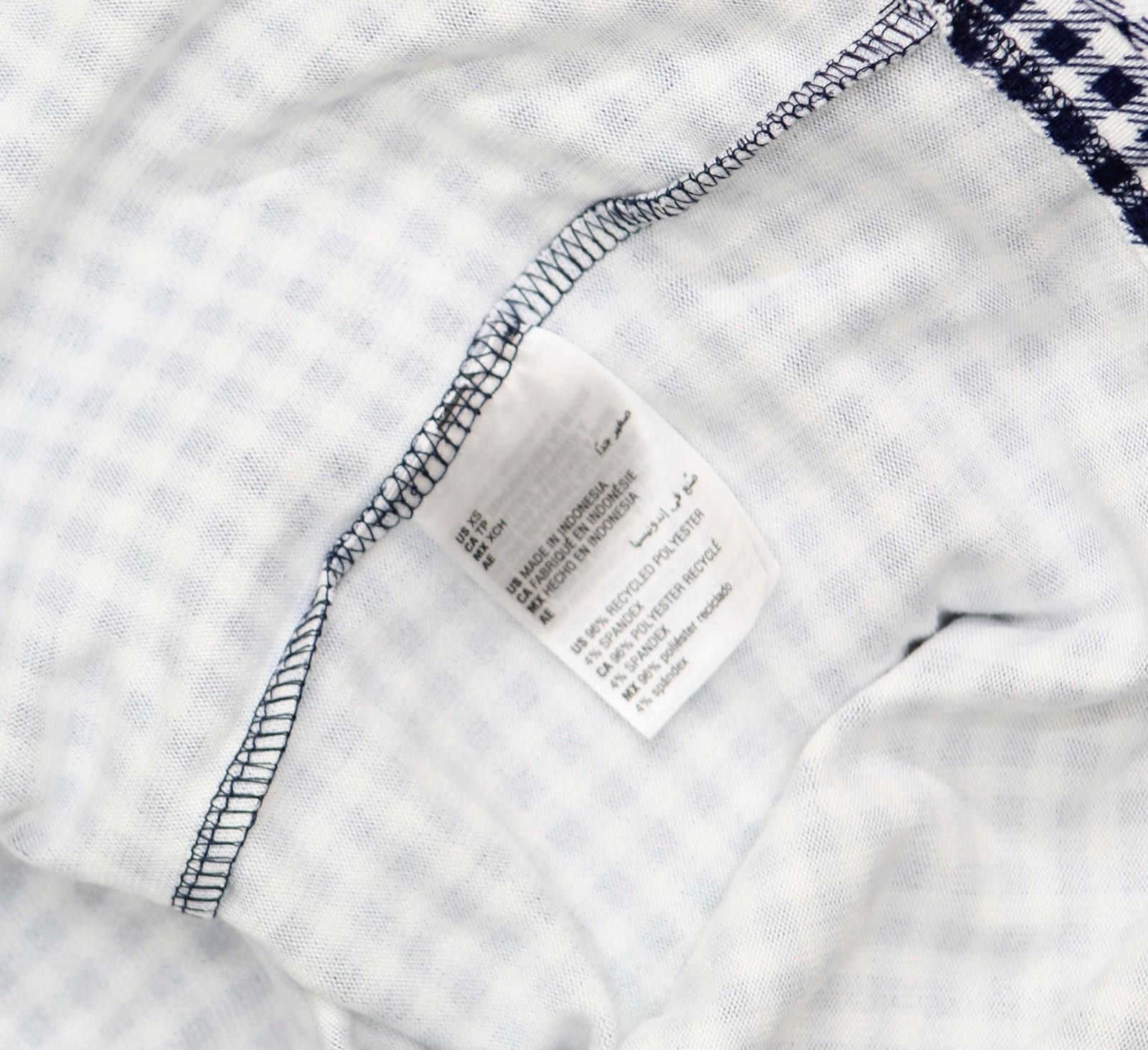 Charter Club New Charter Club Pajama Sleep Top Gingham Check Blue Xs Size XS / US 0-2 / IT 36-38 - 5 Thumbnail