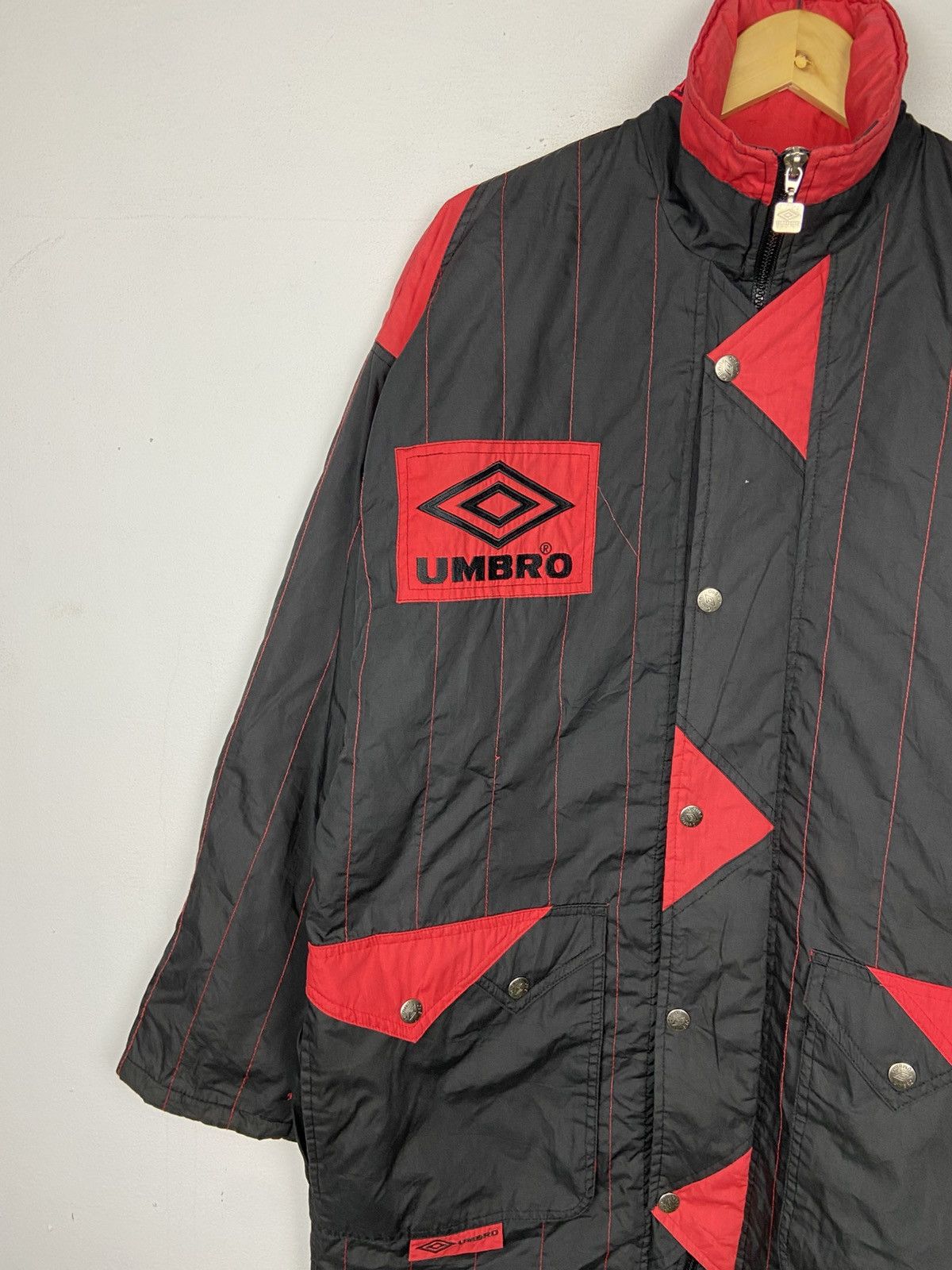 Vintage VINTAGE UMBRO BIG LOGO JACKET Size US XL / EU 56 / 4 - 2 Thumbnail