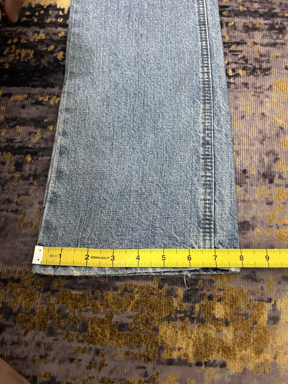 Japanese Brand Vintage Clef De Sol Ripped Jeans Size US 31 - 19 Thumbnail
