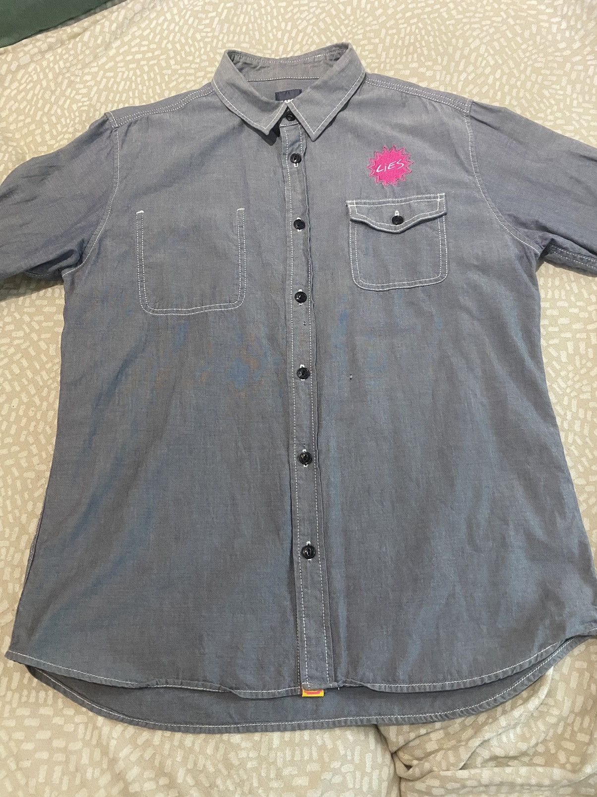 Japanese Brand × Seditionaries × Xlarge Xlarge x Jamie Reid punk seditionaries shirt Size US L / EU 52-54 / 3 - 2 Thumbnail