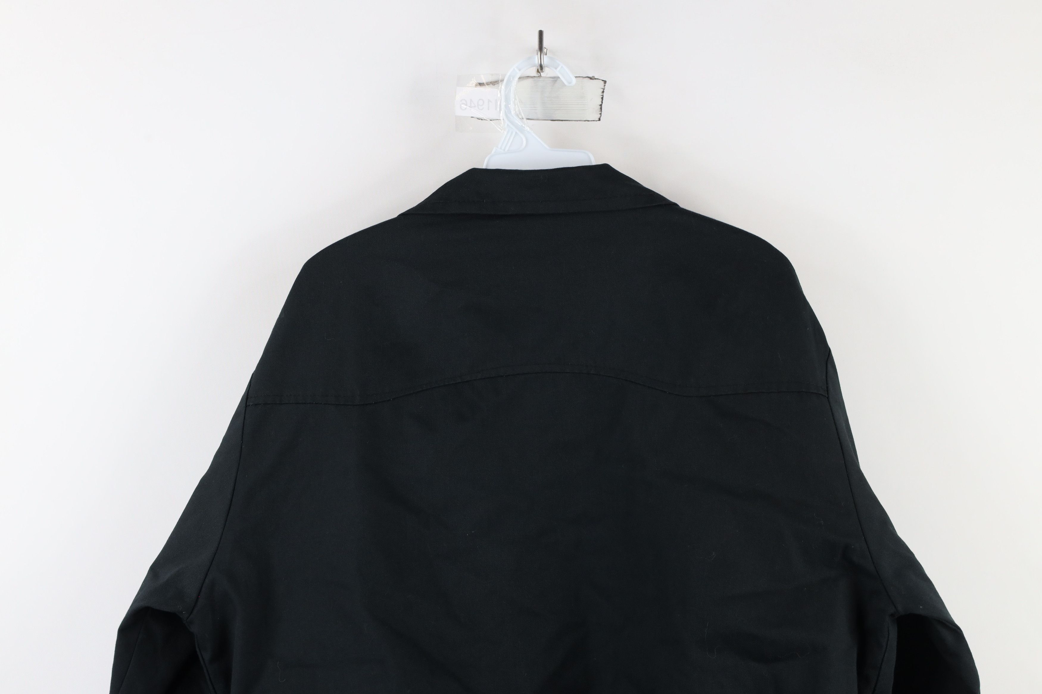 Vintage Vintage 90s Streetwear Lined Cafe Racer Bomber Jacket Black Size US M / EU 48-50 / 2 - 15 Thumbnail