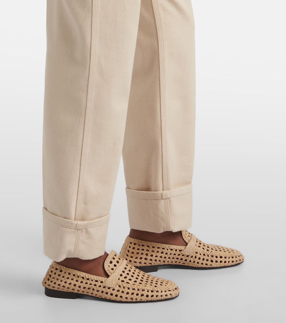 Loro Piana o1y1025 Casual Pant in Beige Size 30" / US 8 / IT 44 - 5 Thumbnail