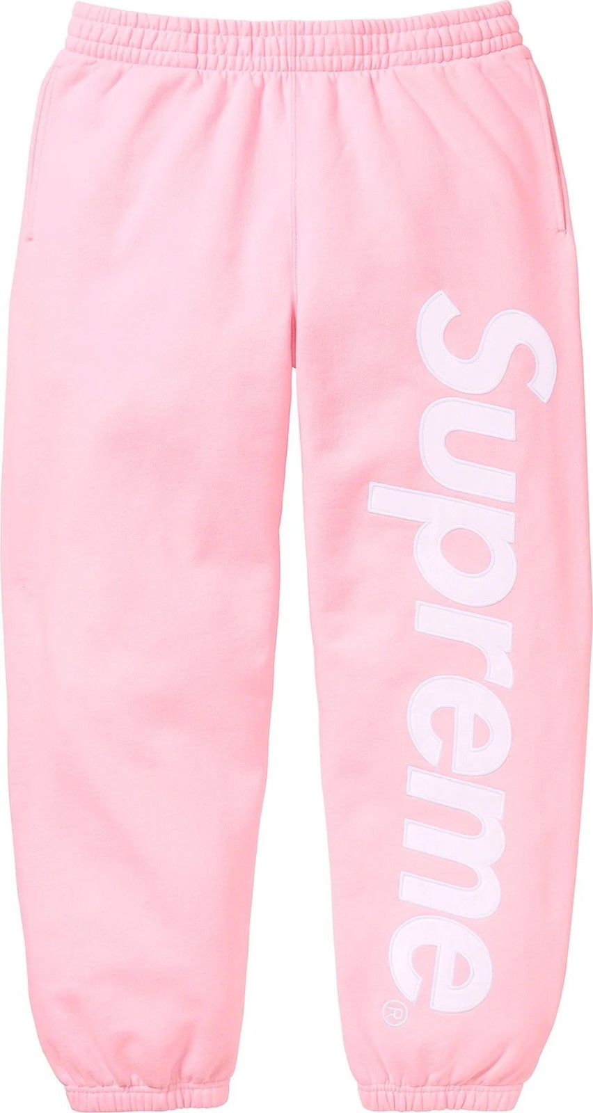 Supreme Supreme Satin Appliqué Sweatpants | Grailed