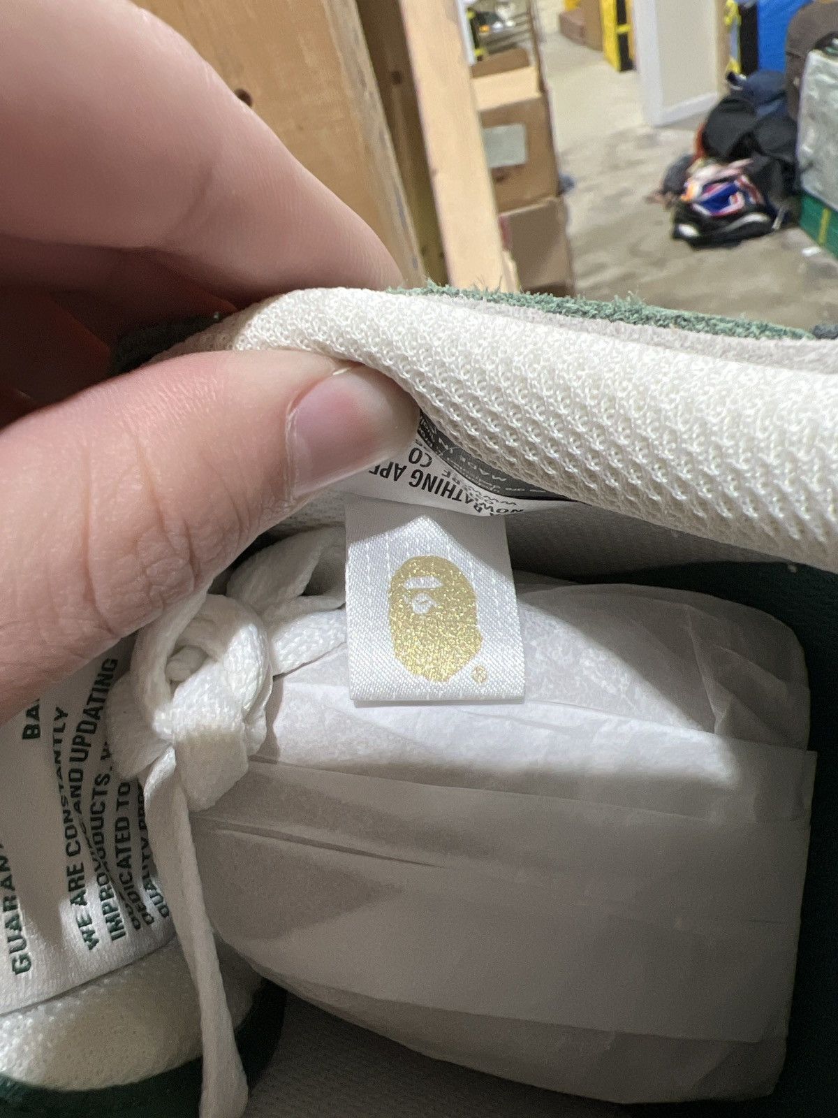 Bape Bape Sk8sta Sneaker Green/Grey Sz. 10 Size US 10 / EU 43 - 7 Thumbnail