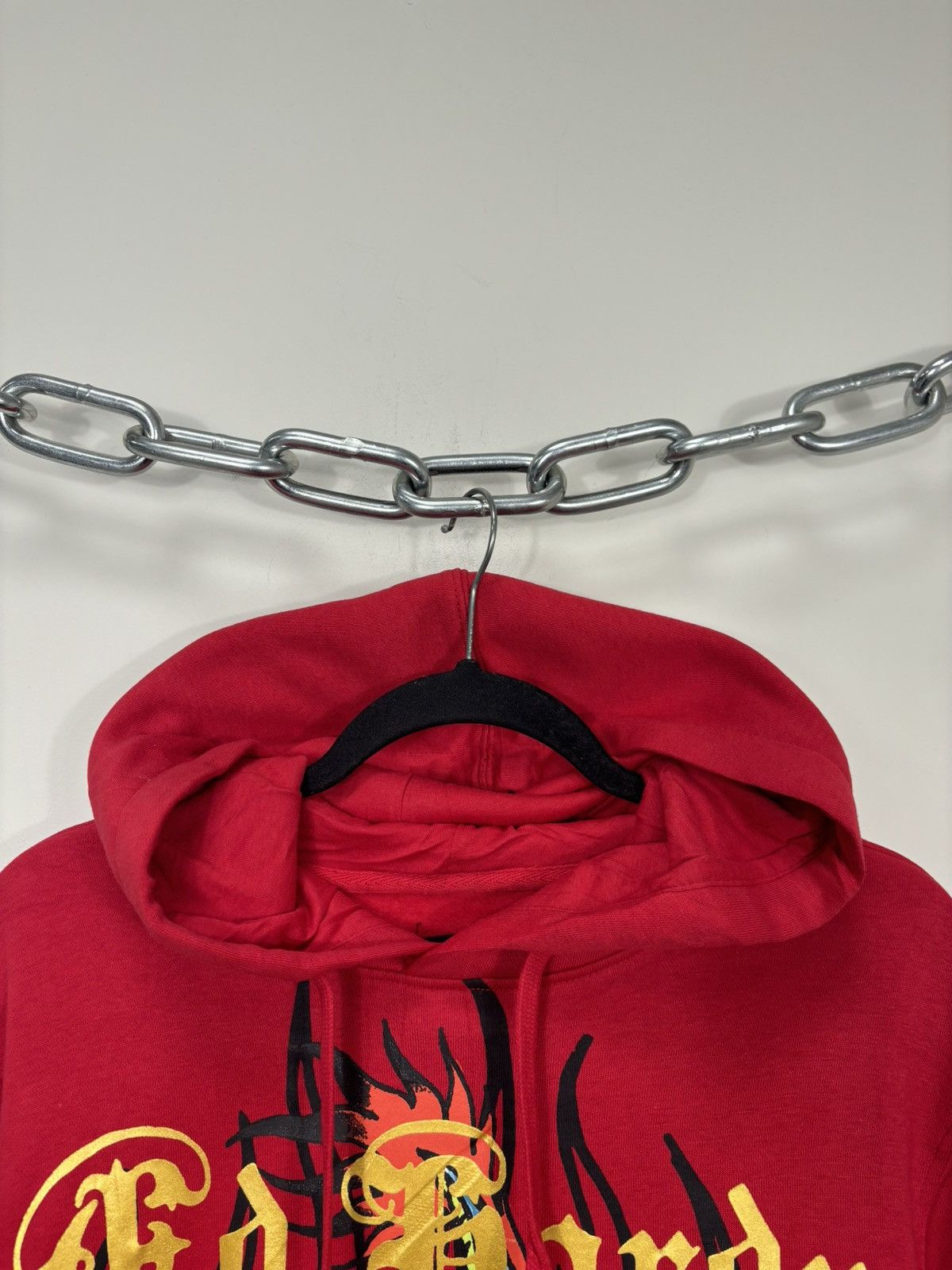 Ed Hardy Ed Hardy Y2K Chinese Dragon Big Logo NEW Red Hype Hoodie Size US S / EU 44-46 / 1 - 6 Thumbnail