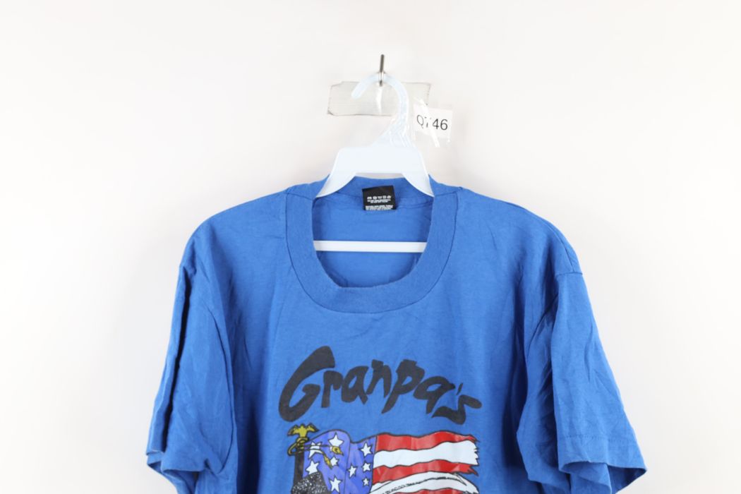 Vintage Vintage 80s Streetwear Granpas Pub New Mexico T-Shirt USA