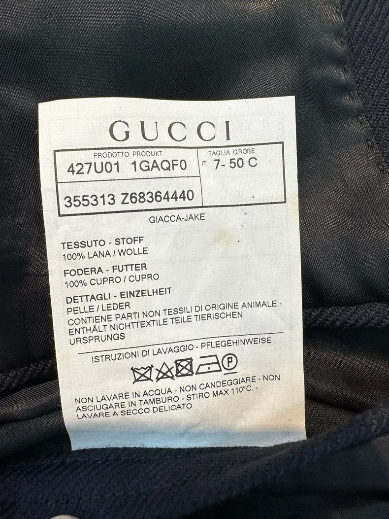 Gucci Gucci Sheepskin casual wool suit jacket 2501-Nextarrow Size US M / EU 48-50 / 2 - 7 Thumbnail