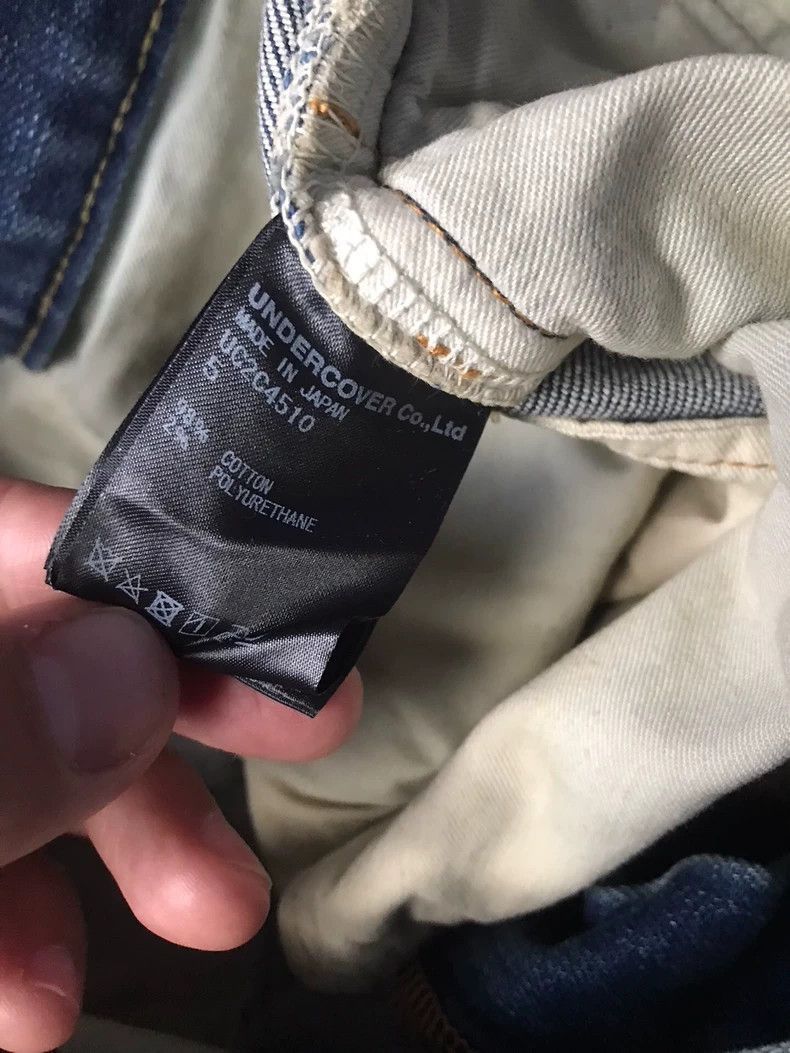 Undercover Undercover Ghost Hand Embroidered Jeans Size US 30 / EU 46 - 6 Thumbnail