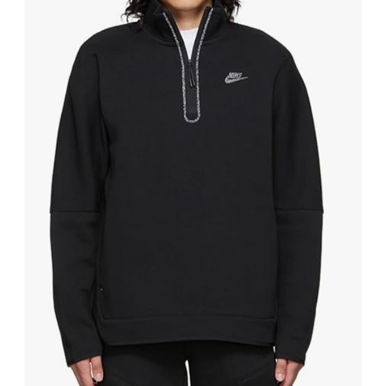 Nike Nike Men's Sportswear Half-Zip Sweatshirt Black XS Size US XS / EU 42 / 0 - 1 Thumbnail