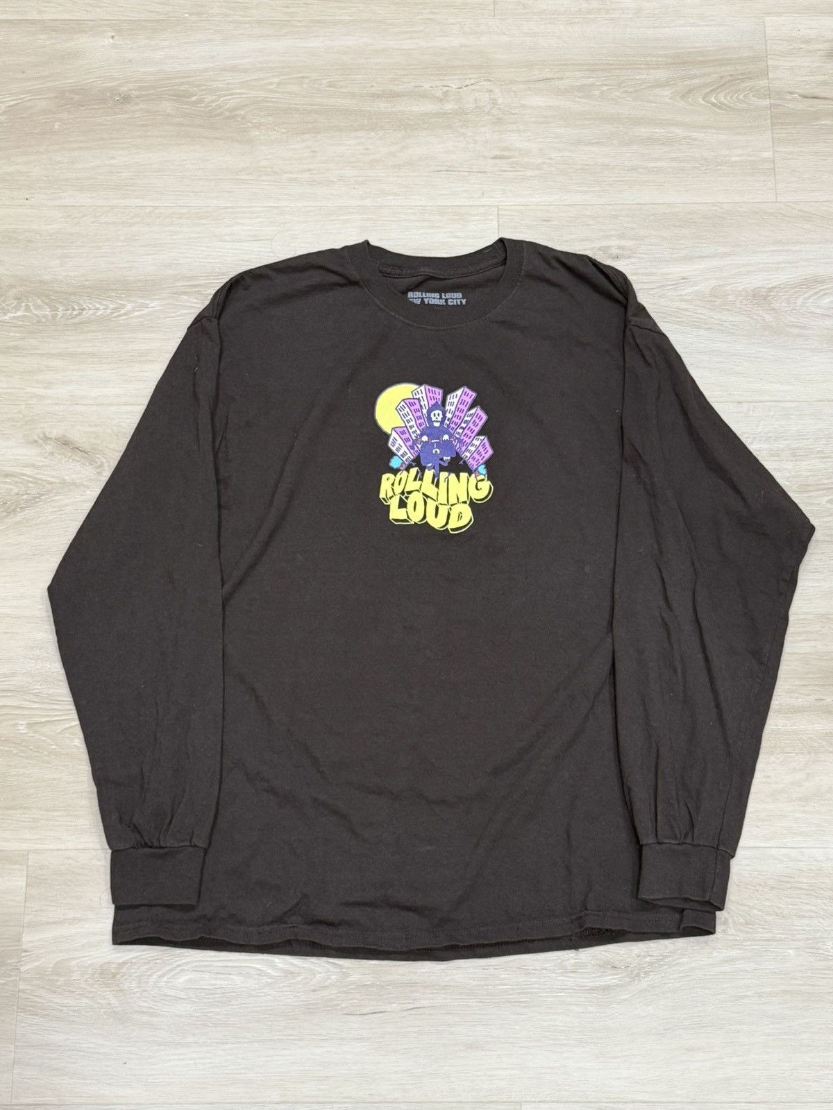 Rolling Loud Rolling Loud NYC Festival Tour Long Sleeve Tee Size US XL / EU 56 / 4 - 1 Thumbnail