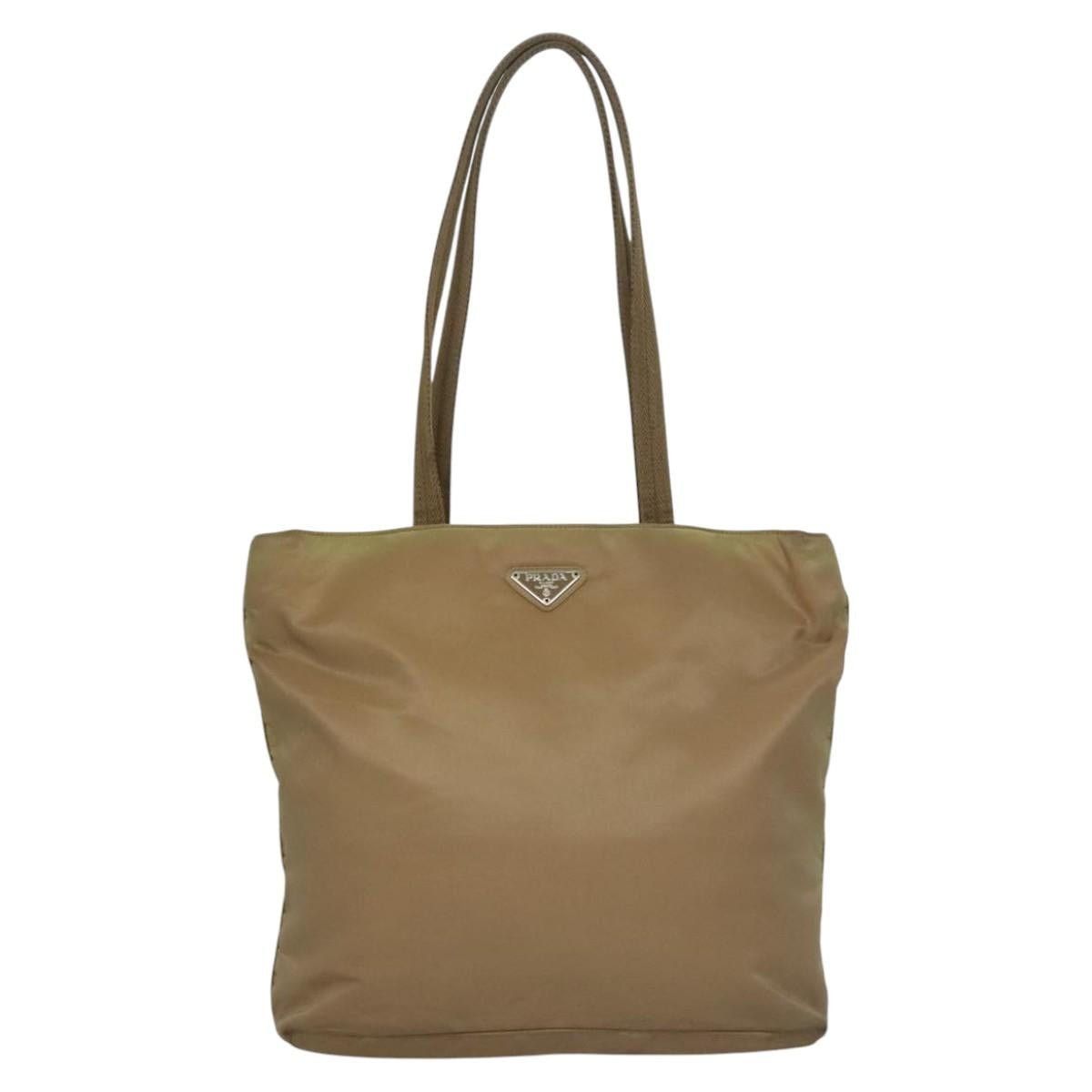 Prada PRADA Tote Bag Nylon Beige Size ONE SIZE - 2 Thumbnail