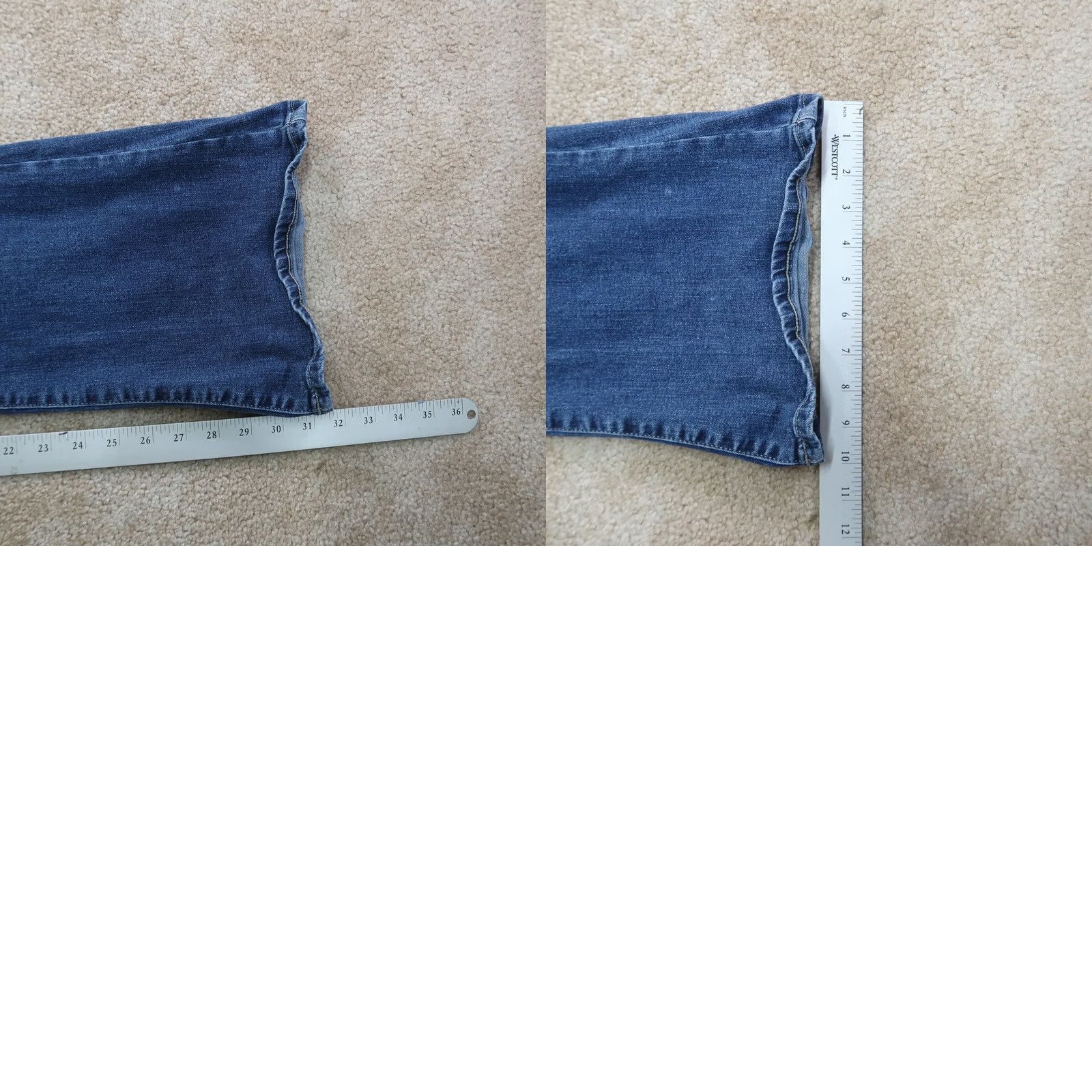 Lucky Brand Lucky Brand High Rise Flare Jeans Women's 10 Blue Denim Stretch Size 32" / US 10 / IT 46 - 9 Thumbnail