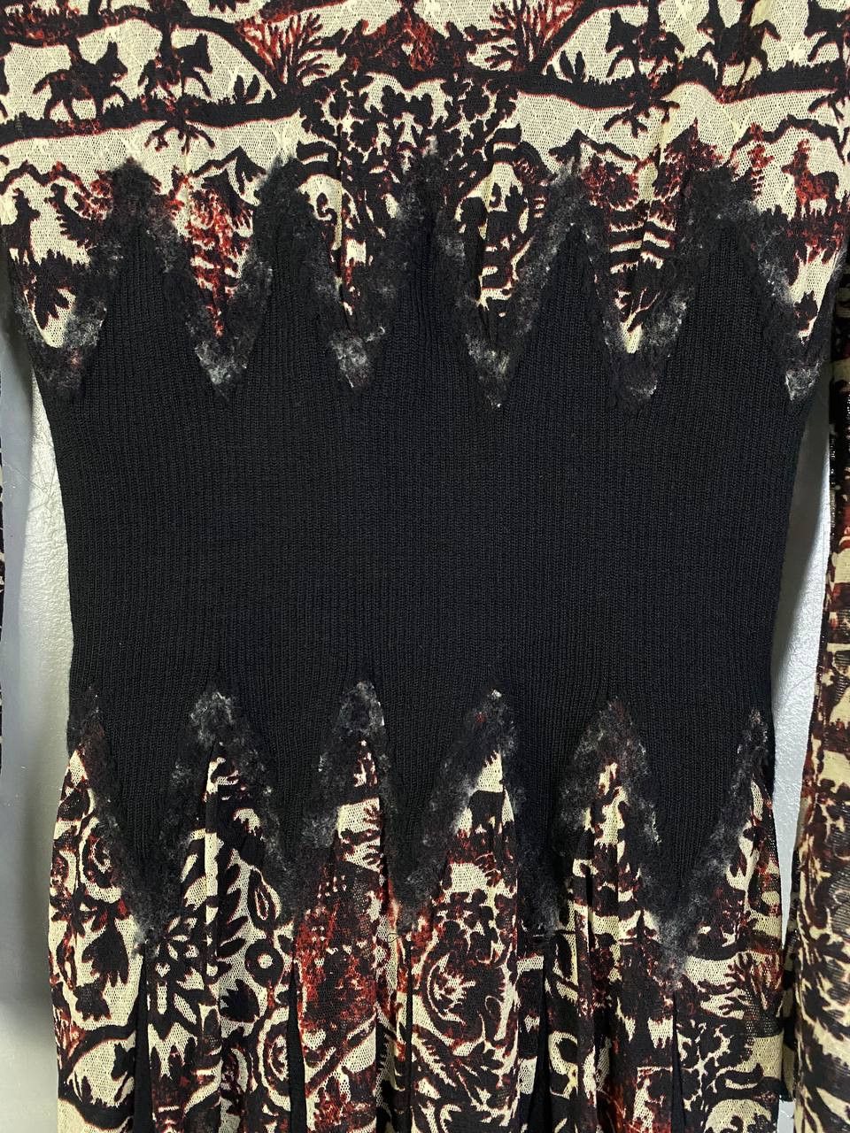 Jean Paul Gaultier Jean Paul Gaultier Soleil Tribal Tattoo Print Dress Size S / US 4 / IT 40 - 6 Thumbnail