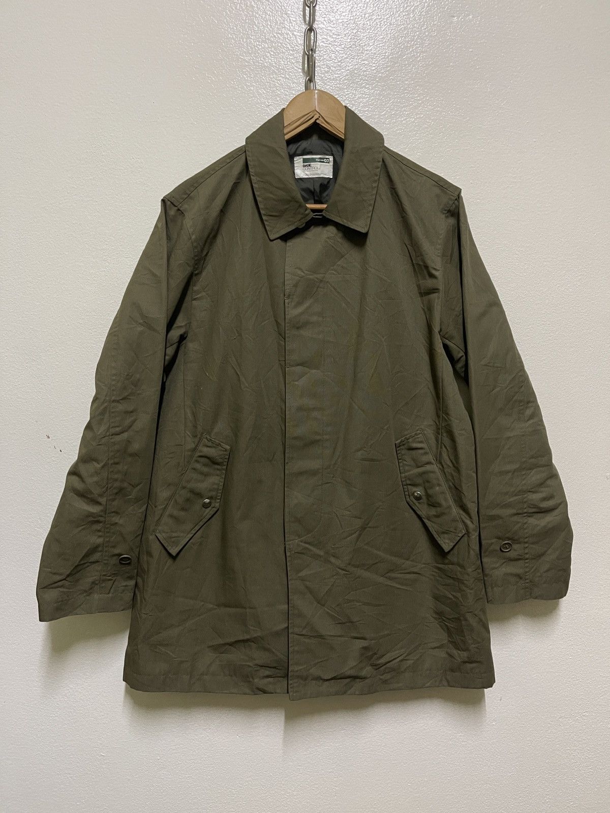 BASE CONTROL × Japanese Brand Base Control Green Army Jacket Parka Size US L / EU 52-54 / 3 - 1 Thumbnail