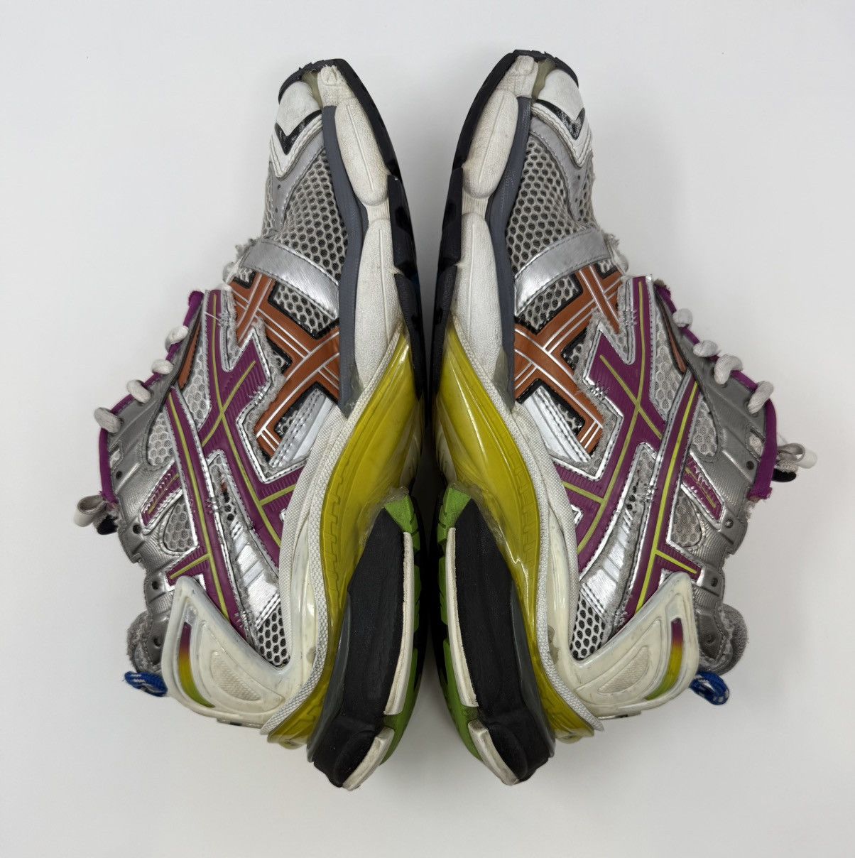 Balenciaga Balenciaga Runner Sneaker Multicolor Size US 11 / EU 44 - 4 Thumbnail