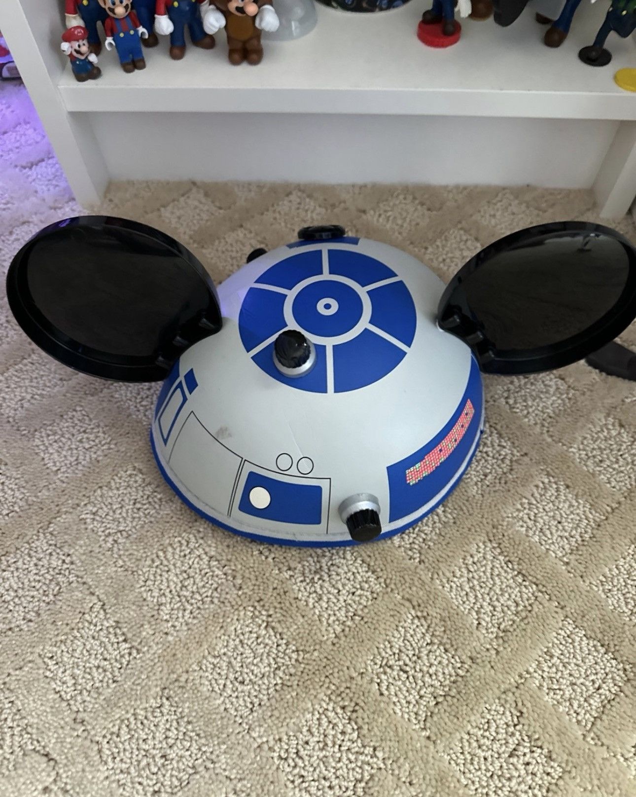 Disney Disneyparks Star Wars R2-D2 Mickey Mouse Hat Size ONE SIZE - 3 Thumbnail