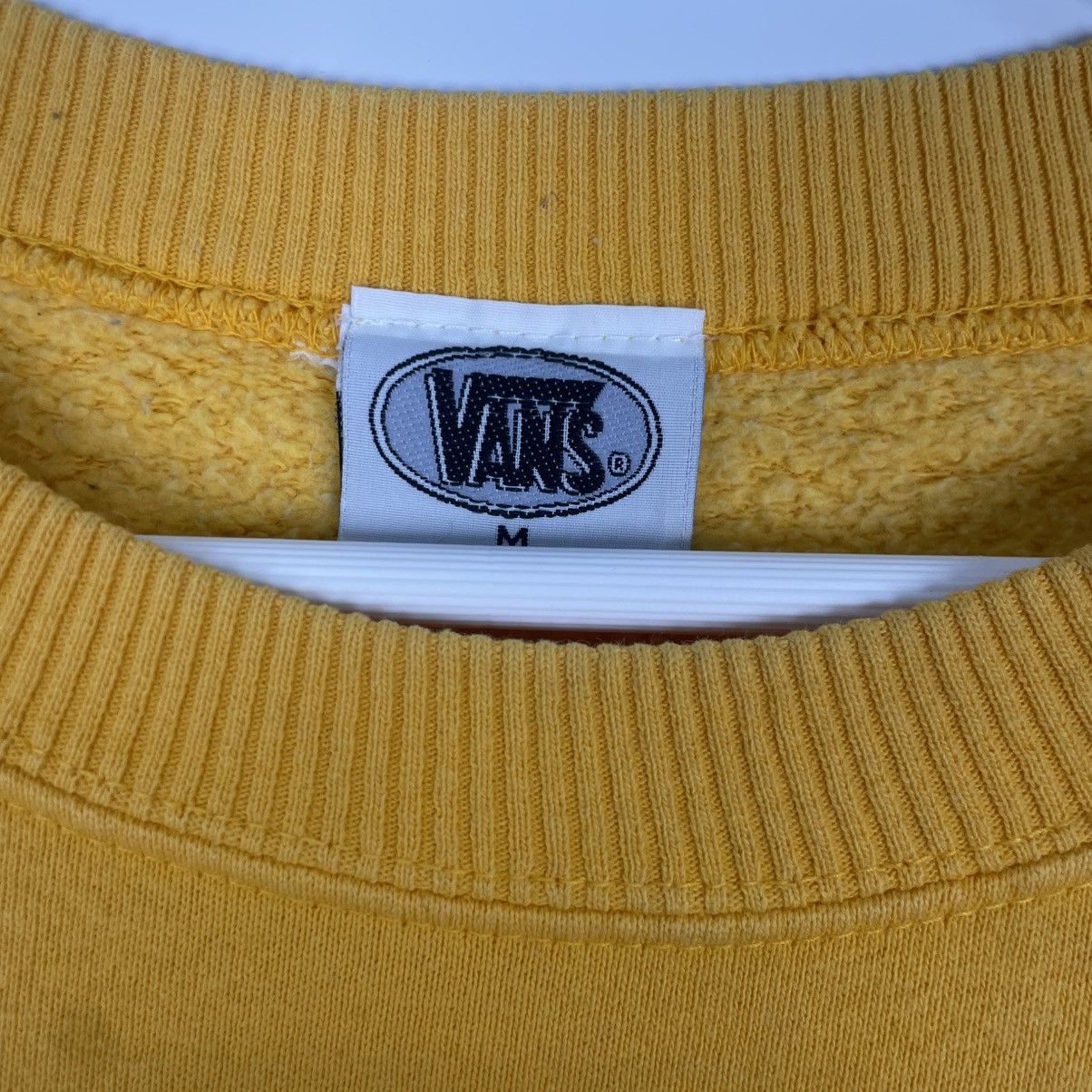 Designer × Vintage Vintage Hoodie/sweater 90s Vans Usa sweatshirt pullover - Size US L / EU 52-54 / 3 - 8 Thumbnail