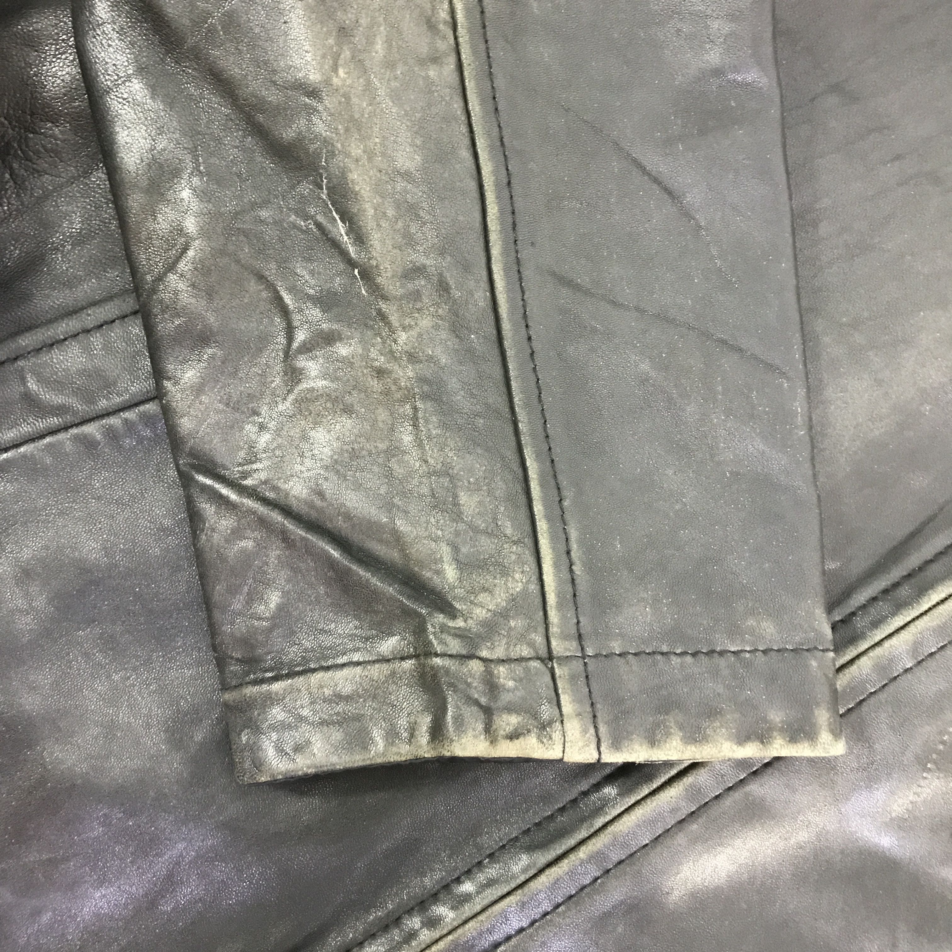 Nautica Nautica Leather Zipper Jacket K115B17 Size US L / EU 52-54 / 3 - 8 Thumbnail