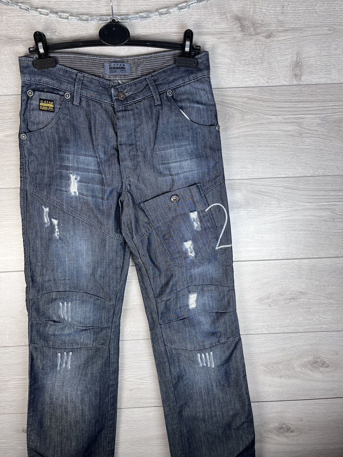 G-Star Vintage men’s jeans G-star Raw size 30 cargo Size US 30 / EU 46 - 3 Thumbnail