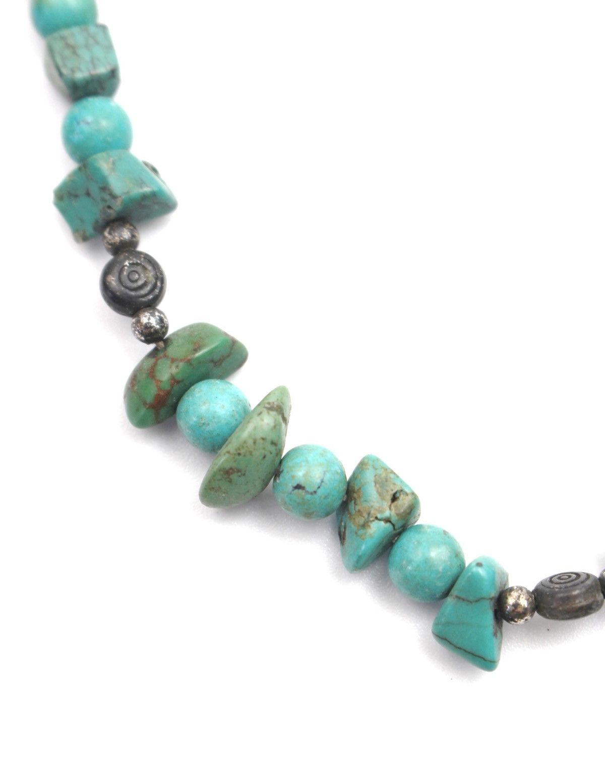 Vintage 1990S JAPANESE MADE DESERT VEIN TURQUOISE NECKLACE Size ONE SIZE - 4 Thumbnail
