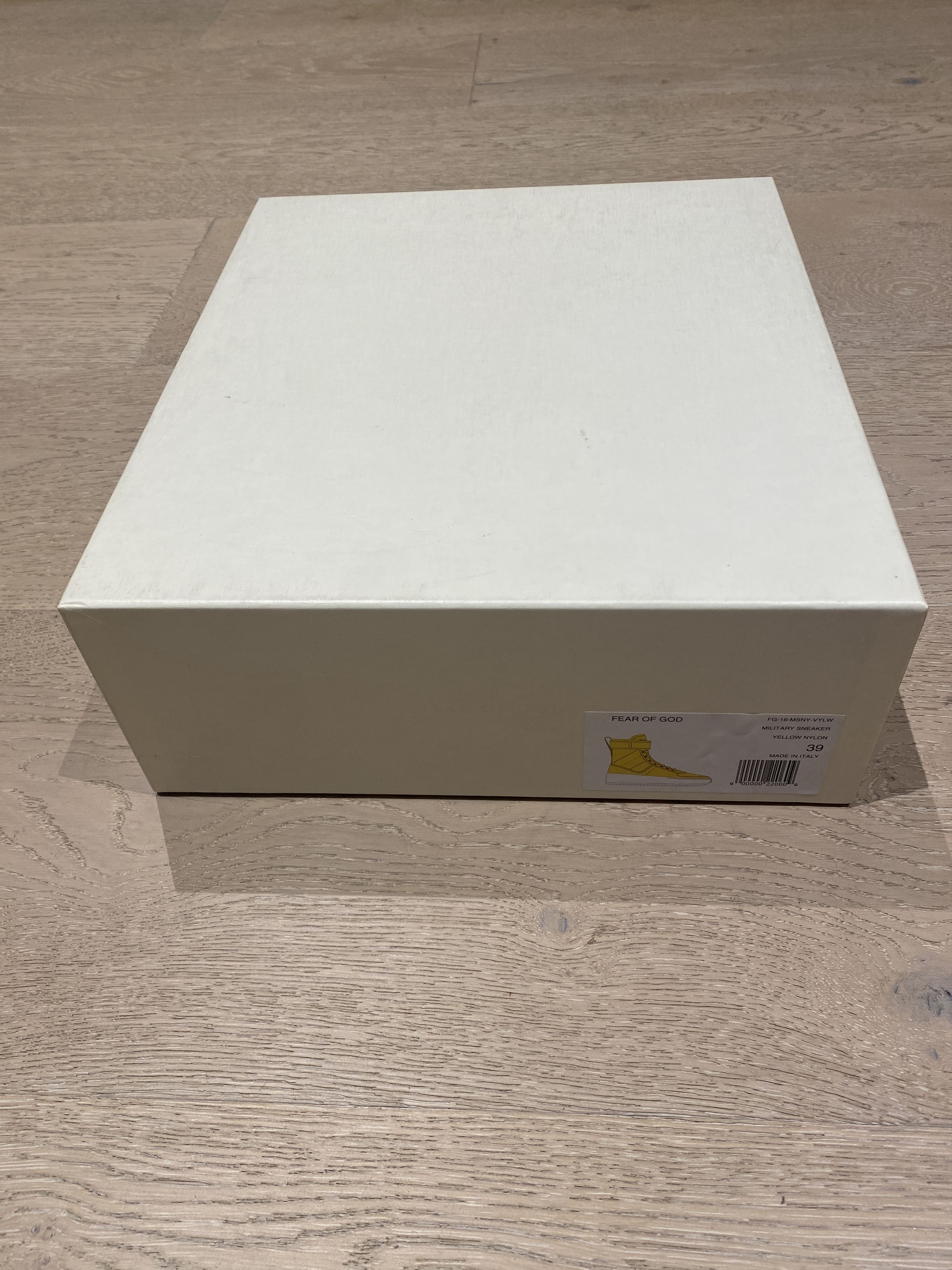 Fear of God $1195 FEAR OF GOD Yellow Nylon Military Sneaker High Top Size US 6 / EU 39 - 2 Thumbnail