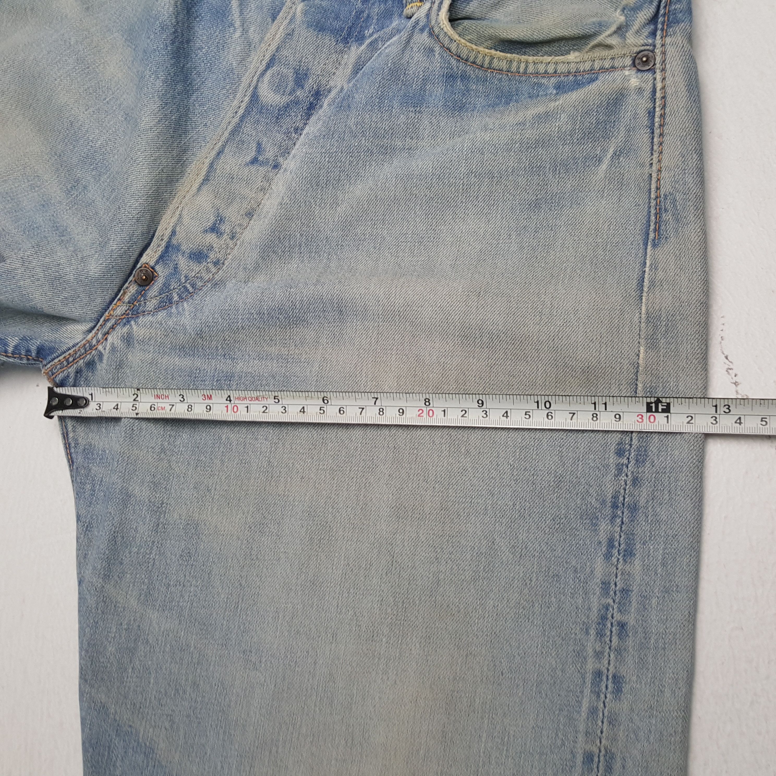 Evisu × Japanese Brand × Vintage EVISU Japanese Brand Streetwear Custom Daicock Jeans Size US 28 / EU 44 - 9 Thumbnail