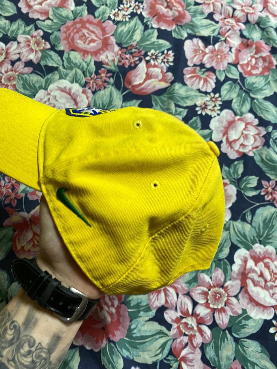 Other Nike Logo Vintage Cap Yellow Rare Y2K Size ONE SIZE - 6 Thumbnail