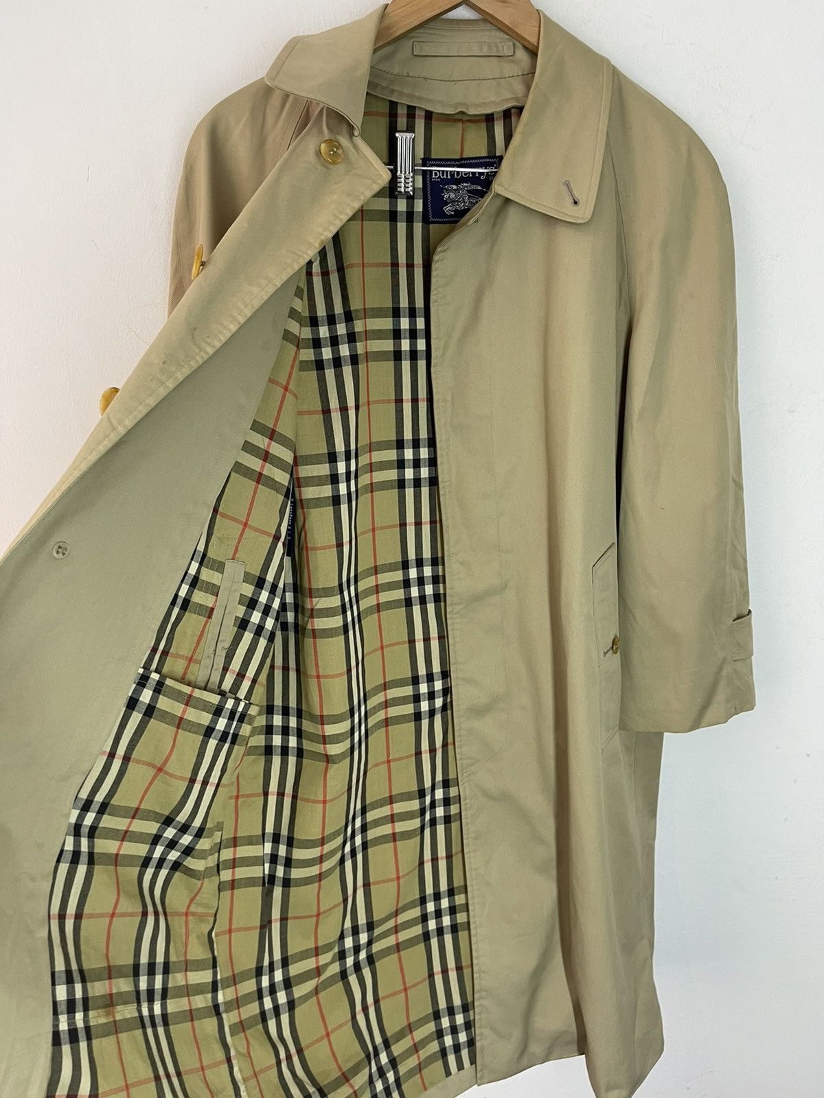 Burberry Prorsum VINTAGE ICONIC BURBERRYS LONDON NOVA CHECK TRENCH Size US M / EU 48-50 / 2 - 2 Thumbnail