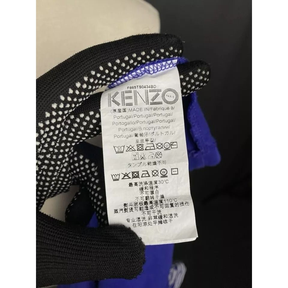Kenzo Kenzo Big Logo Men's Blue Sleeve Logo T-Shirt Size M Size US M / EU 48-50 / 2 - 11 Thumbnail