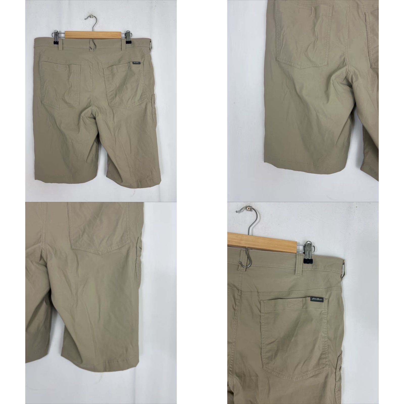 Eddie Bauer Eddie Bauer Cargo Shorts Mens Beige Nylon Spandex 38x11 Pockets Size US 38 / EU 54 - 8 Thumbnail