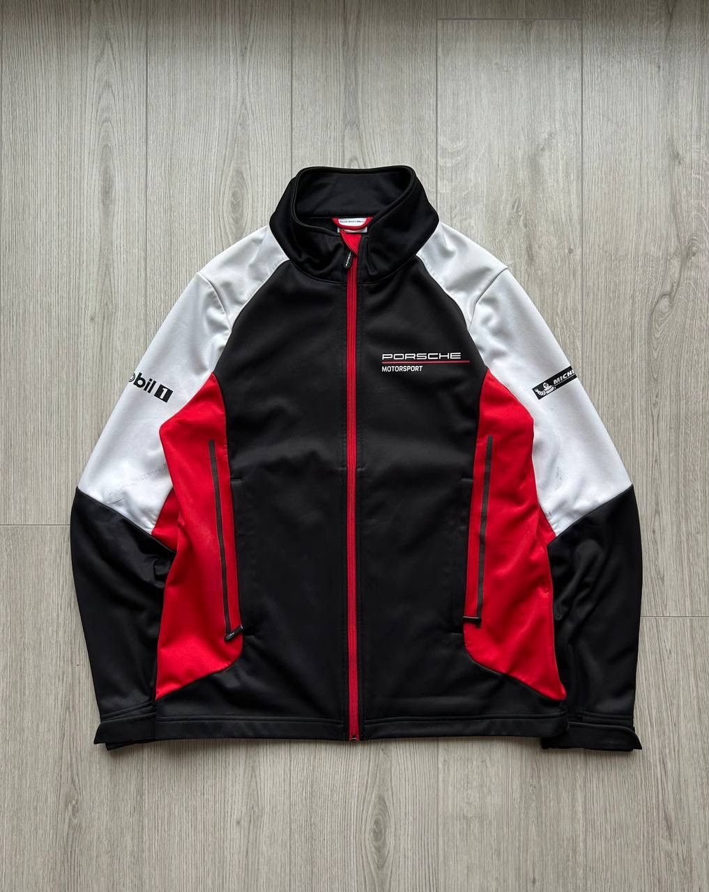 Porsche Design Porsche Motorsport Softshell Jacket Vinatge Waterproof Size US M / EU 48-50 / 2 - 2 Thumbnail