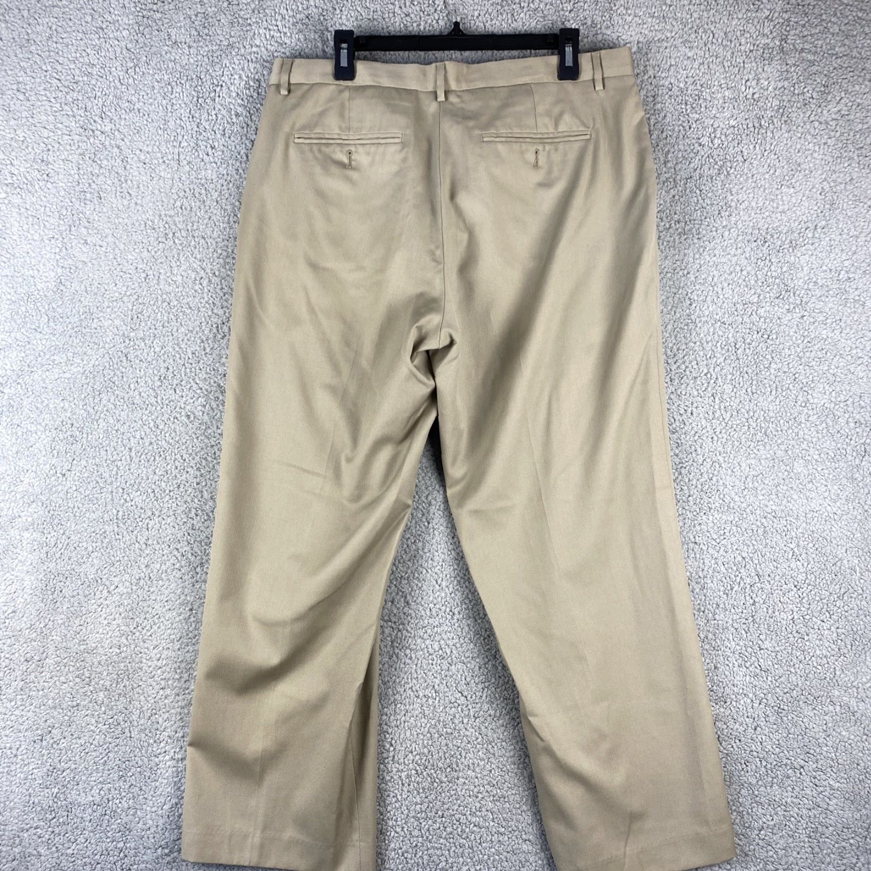 Calvin Klein Calvin Klein Dress Pants Men’s Size 36W x 29” Wool Blend Tan Beige Regular Fit Trousers 38-41 Formal Business Casual Pants Size US 36 / EU 52 - 6 Thumbnail