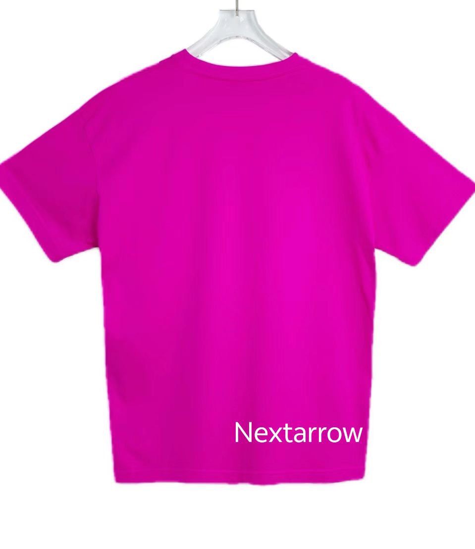 Balenciaga Balenciaga dragon fruit color logo short sleeved shirt Size M / US 6-8 / IT 42-44 - 2 Thumbnail