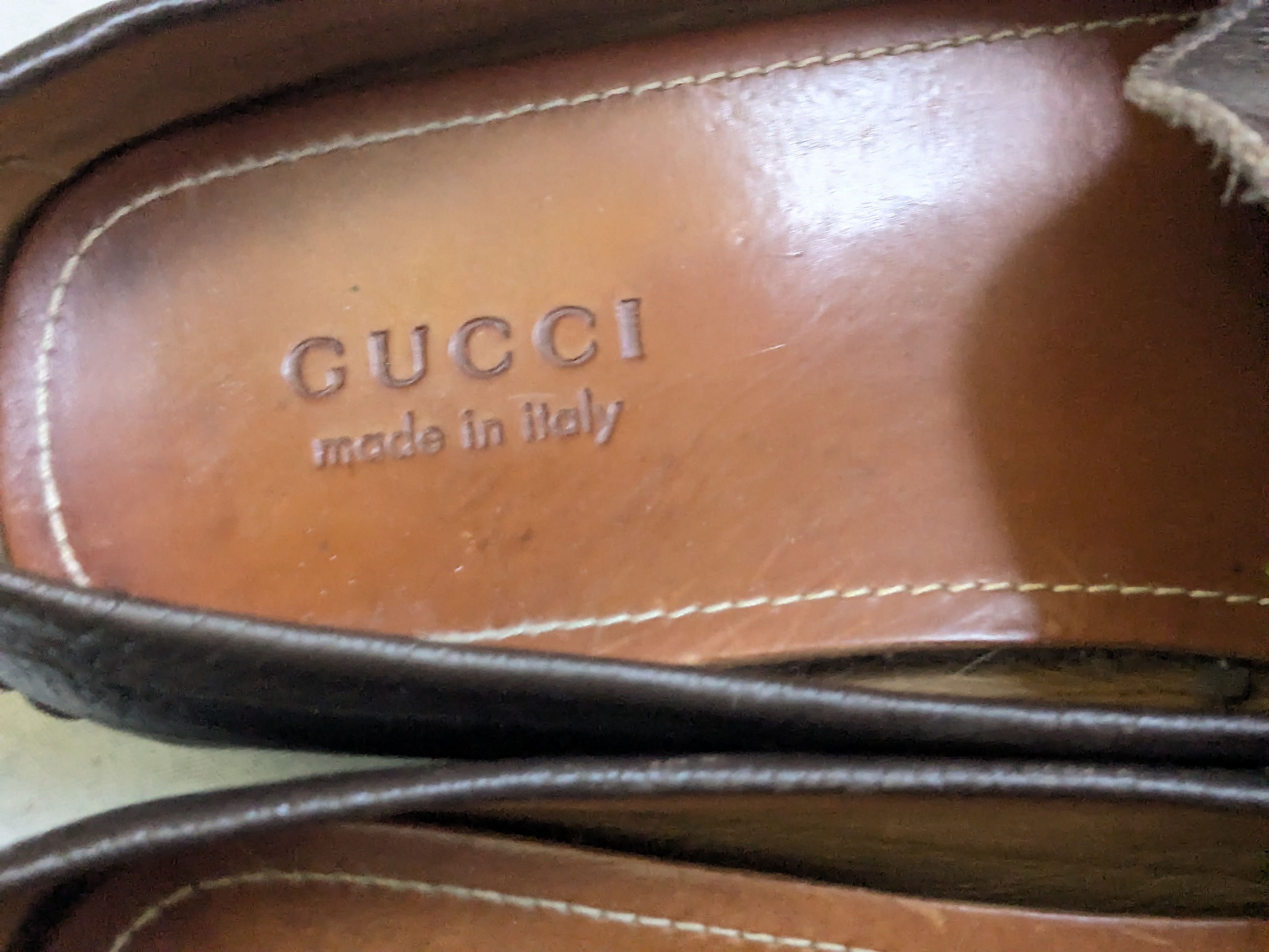 Gucci Gucci Horsebit Driving Loafers Brown 11.5 Leather Size US 11.5 / EU 44-45 - 2 Thumbnail