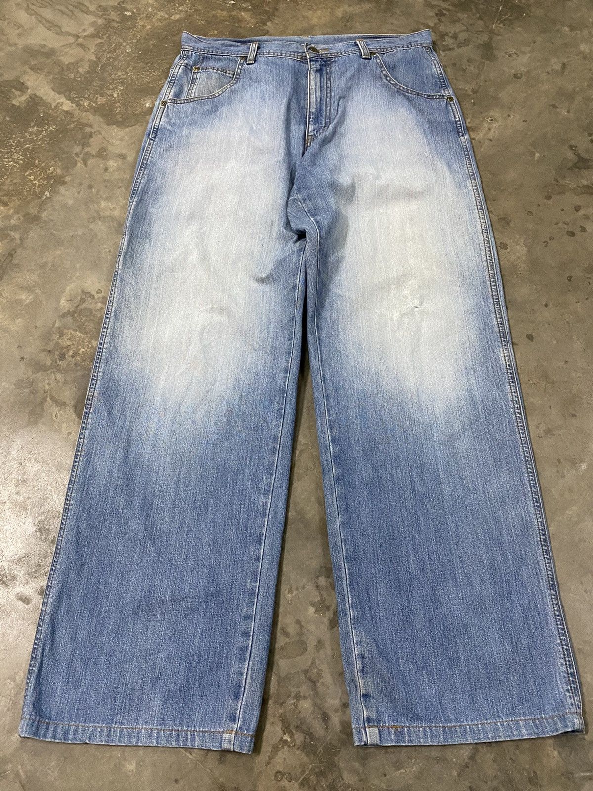 Eddie Bauer × JNCO × Vintage Vintage 90s Eddie Bauer Baggy Jeans p192 Size US 33 - 7 Thumbnail