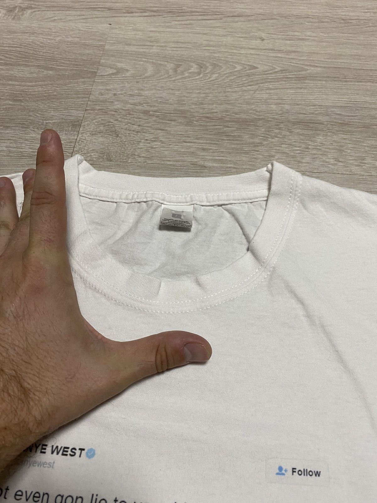 Kanye West Kanye West Tweet White or Black T-Shirt Funny Celebrity Size US M / EU 48-50 / 2 - 7 Thumbnail