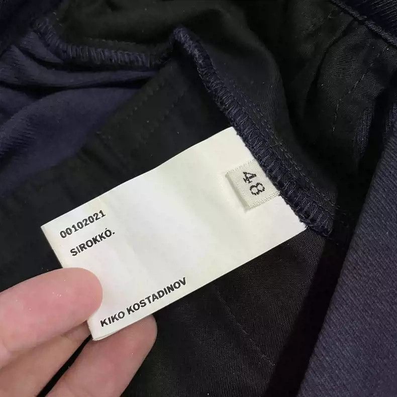 Kiko Kostadinov Kiko Kostadinov 00102021 Anthonis Trousers 21SS Sirokko ple Size US 32 / EU 48 - 3 Thumbnail