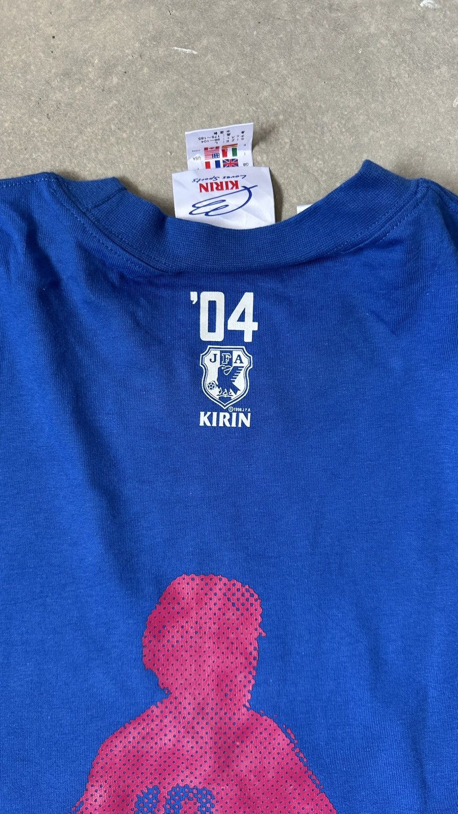Adidas VINTAGE ADIDAS FANTASISTA SHUNSUKE JAPAN PLAYER TEE 2004 Size US M / EU 48-50 / 2 - 10 Thumbnail