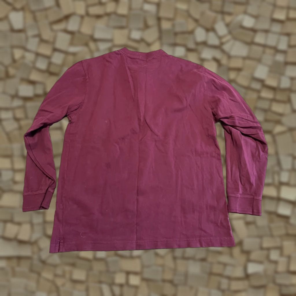 Vintage St. John's Bay Shirt Mens Size M Long Sleeve Suede Jersey Red Maroon Solid T-Shirt Fall Spring Summer Vintage No (if not vintage, omit) Size US M / EU 48-50 / 2 - 1 Thumbnail
