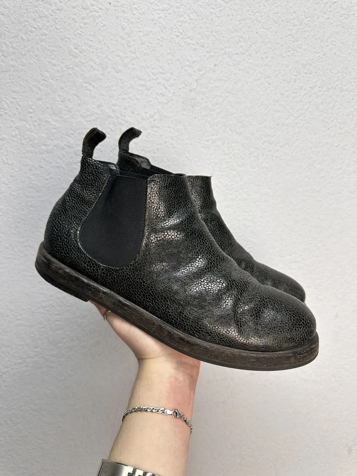 A.S.98 AS 98 STYLE GUIDI VINTAGE LEATHER BOOTS HANDMADE JAPAN GOA Size US 8 / EU 41 - 1 Thumbnail