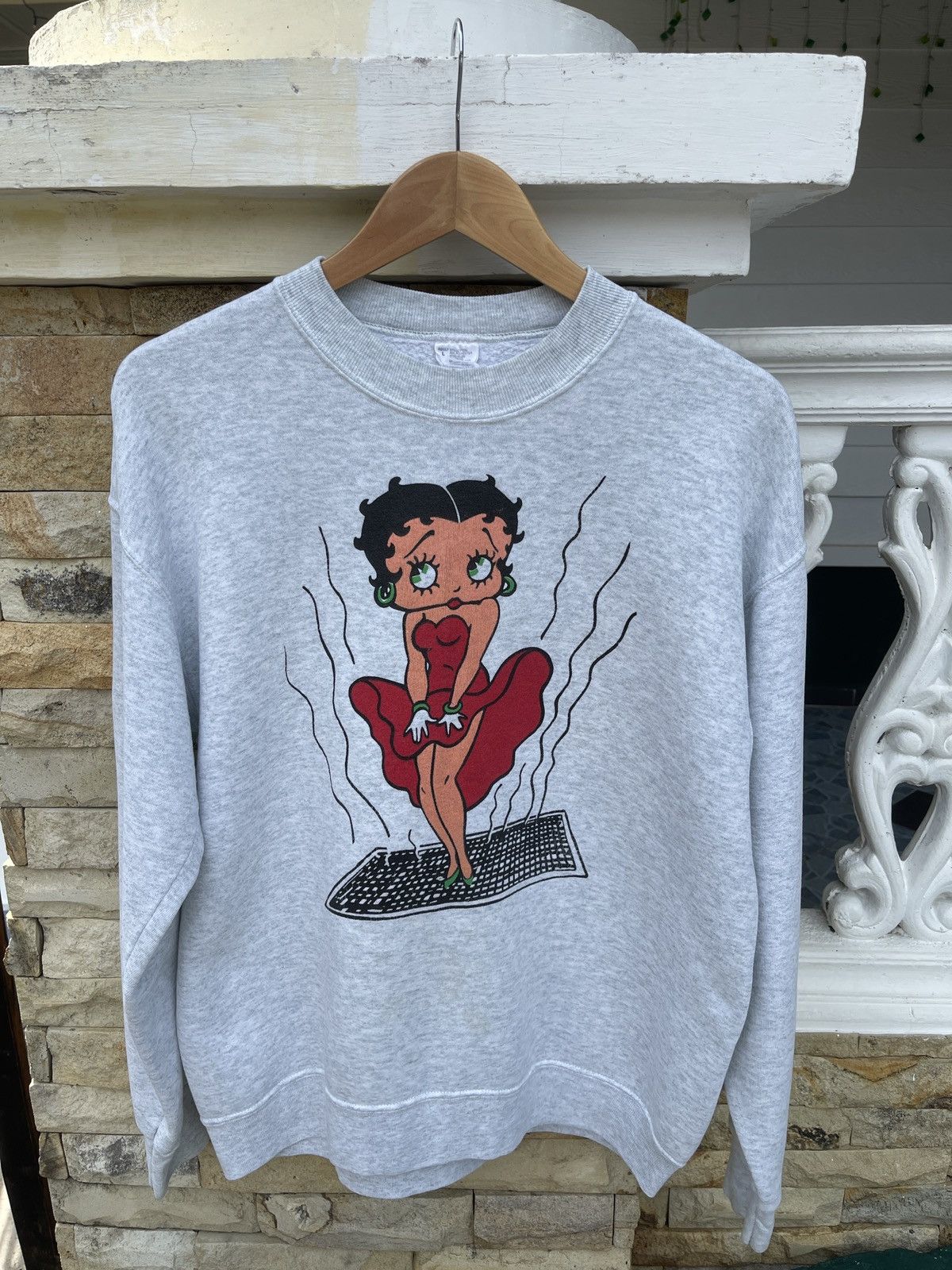 Cartoon Network Last Drop🔥Rare🔥Vintage 90s Betty Boop Sweatshirt Crewneck Size US L / EU 52-54 / 3 - 1 Thumbnail