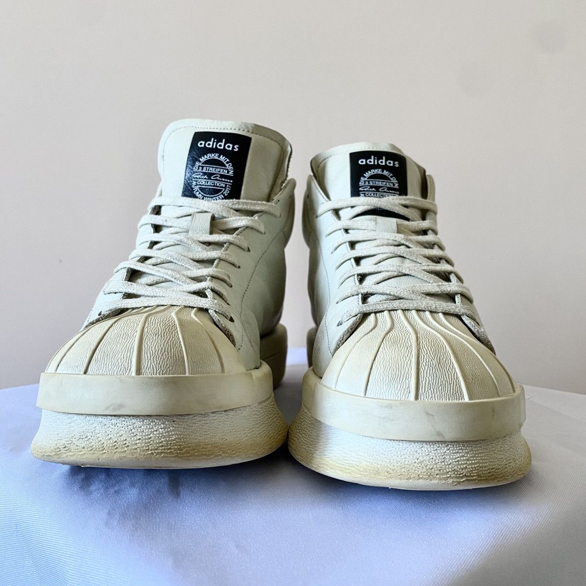 Adidas × Rick Owens 2017 Adidas x Rick Owens Mastodon Pro Model 2 Sneakers Shoes Size US 5.5 / EU 38 - 3 Thumbnail