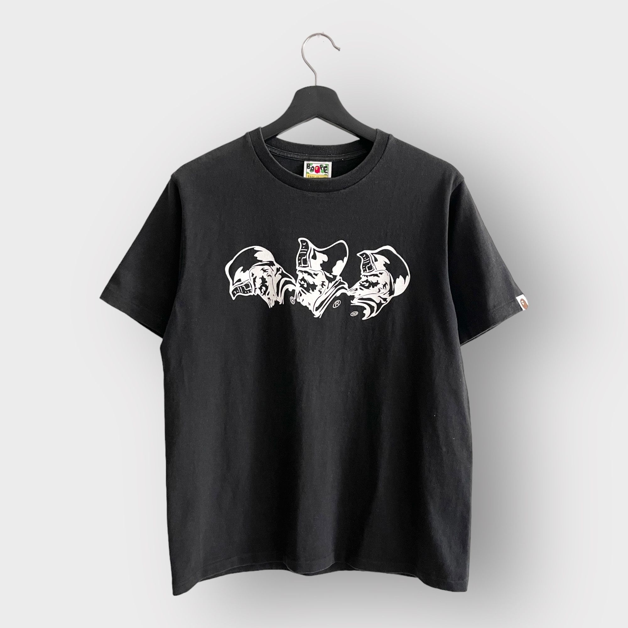 Bape STEAL! Bape Triple General Heads Tee (M) Size US M / EU 48-50 / 2 - 2 Thumbnail