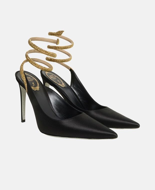 Rene Caovilla Cleo Pumps with calf lacing Size US 6.5 / IT 36.5 - 1 Thumbnail